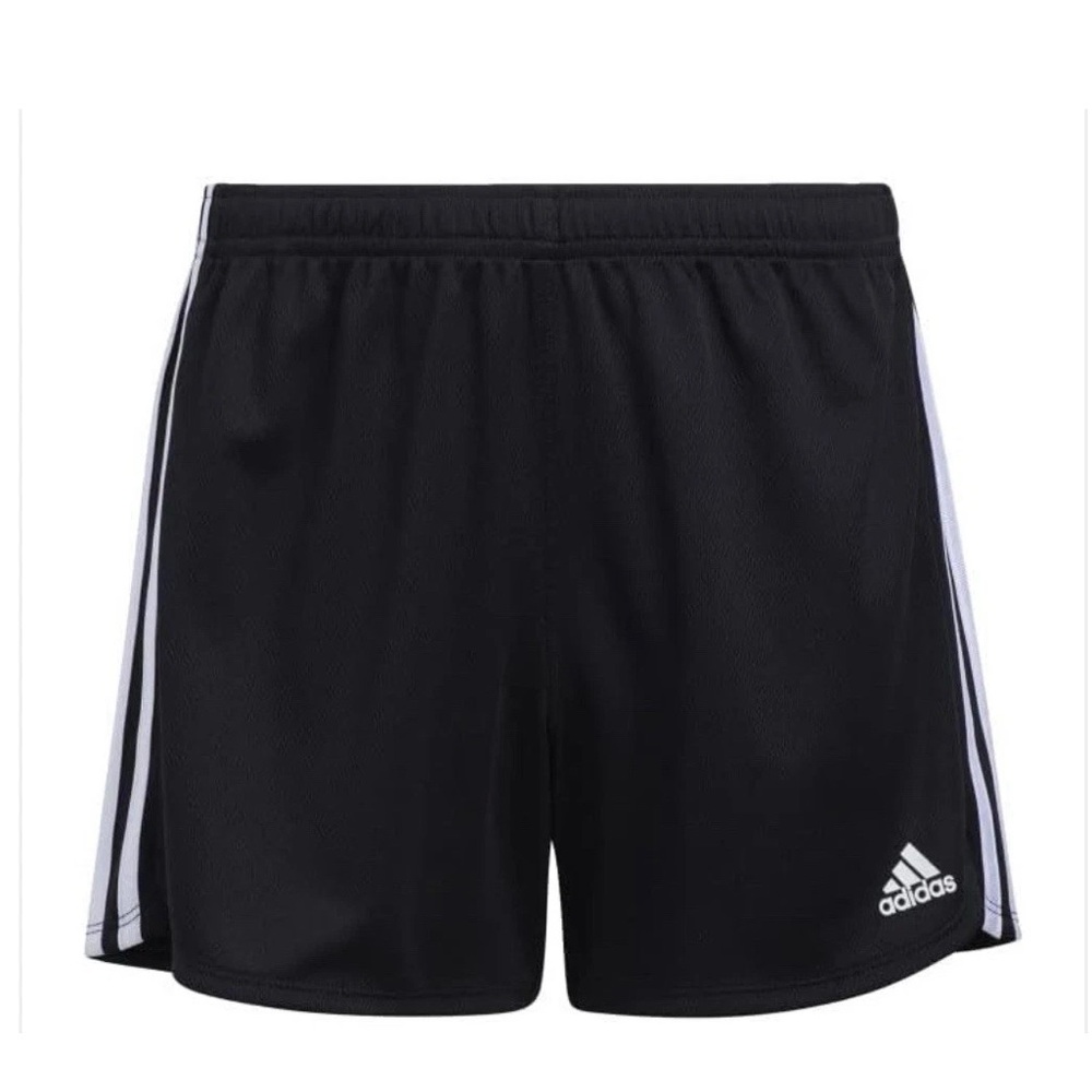 Girls Adidas Shorts Youth Large Black And White Summer Size 12-14 A1